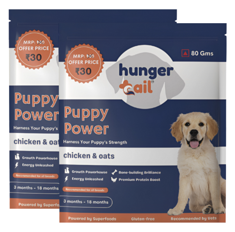 Puppy Power – Chicken & Oats